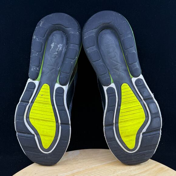 Nike Air Max 270 Anthracite Gray/ Green Mens Size 10 Athletic Shoes - Picture 8 of 8